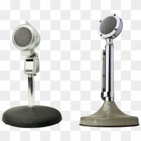 Microphones Radio Sound Reportage, Design, Equipment, - Microfono De Radio Antiguo Hd, HD Png Download - microphones png