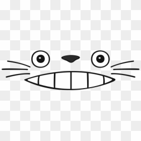 Totoro Black And White Png, Transparent Png - totoro icon png