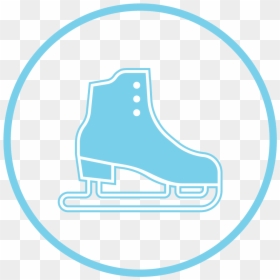 Footwear,figure Skate,ice Skate,ice Hockey Art,ice - Figure Skate, HD Png Download - ice skate png