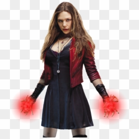 Scarlet Witch Transparent Background, HD Png Download - elizabeth olsen png