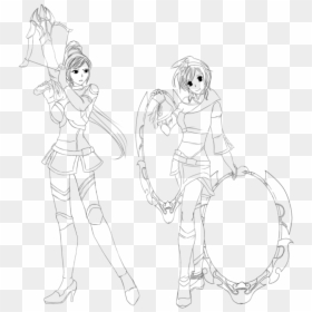Line Art, HD Png Download - draven png