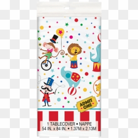 Circus Carnival Table Cover - Circus Round, HD Png Download - carnival banner png