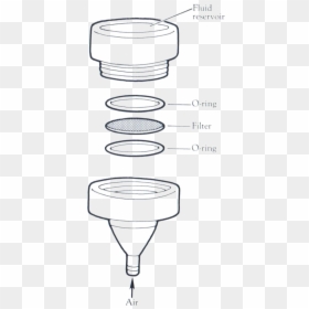 Membrane Filter Holder, HD Png Download - air bubbles png