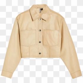 Leather Jacket, HD Png Download - elizabeth olsen png