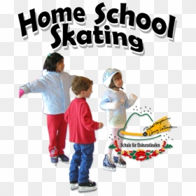 Home School Ice Skating, HD Png Download - ice skate png