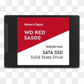 Wd Red™ Sa500 Nas Sata Ssd 500gb - Wd Red Ssd, HD Png Download - transparent rectangle png