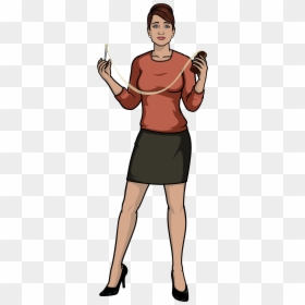 Archer Wiki - Cheryl From Archer, HD Png Download - sterling archer png