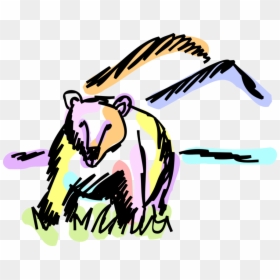 Vector Illustration Of North American Brown Bear Kodiak, HD Png Download - bear vector png