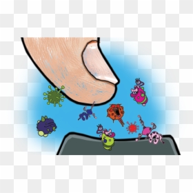 Germ Free Transactions It"s Possible, HD Png Download - germs png