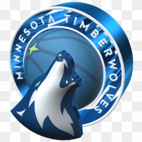 Minnesota Timberwolves 2017-2 - Minnesota Timberwolves 3d Logo, HD Png Download - minnesota timberwolves logo png