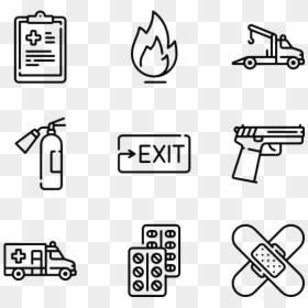 Hand Drawn Png, Transparent Png - ambulance icon png