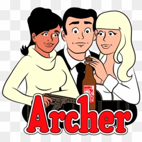 Cartoon, HD Png Download - sterling archer png
