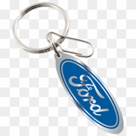 Picture Of Ford Logo Enamel Key Chain - Ford, HD Png Download - keychain png