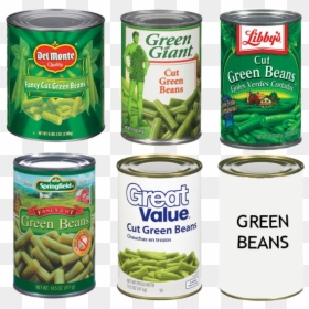 Green Bean Can, HD Png Download - green bean png