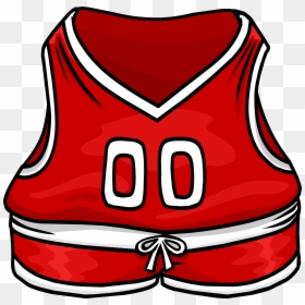 Club Penguin Rewritten Wiki - Club Penguin Basketball Jersey, HD Png Download - basketball jersey png