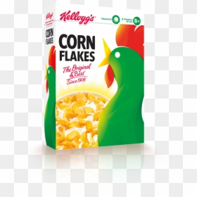 Corn Flakes Kellogg's Calories, HD Png Download - kelloggs logo png