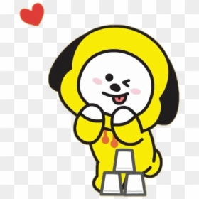 Bts Youtube Face Yourself Music Download Song - Bt21 Chimmy Sticker, HD Png Download - song png