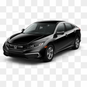 2019 Honda Civic - Honda Civic 2019 Black, HD Png Download - honda city car png