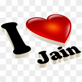 Jain Heart Name Transparent Png - Chauhan Name, Png Download - jainism symbol png