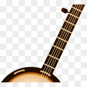 Transparent Clarinet Clipart - Banjo Country Music Instruments, HD Png Download - music instruments clipart png