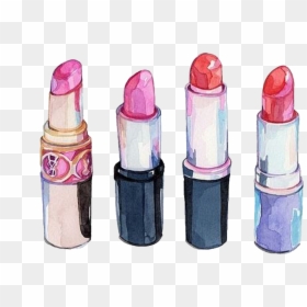 Lipstick Transparent, HD Png Download - cosmetic products png
