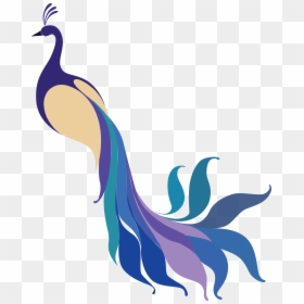 Clipart Wallpaper Blink - Transparent Free Peacock Logo Clipart, HD Png Download - peacock tail png