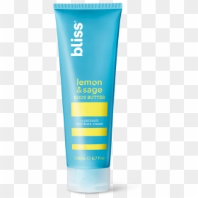 Bliss Lemon And Sage Body Butter, HD Png Download - cosmetic products png