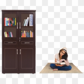 Furniture Manufacturers In India - Small Study Table With Book Self, HD Png Download - wood furniture png