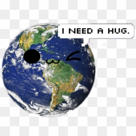 Hug The Earth With Your Help - Earth Cutout, HD Png Download - save earth png