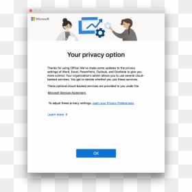 Office 365 Mac First Run Dialog, HD Png Download - microsoft office png