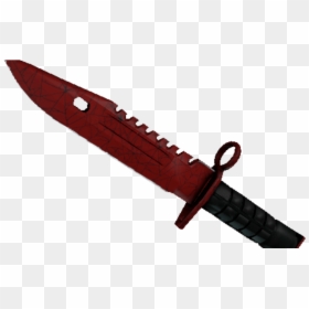 St Fn M9 Crimson Web, HD Png Download - csgo knives png