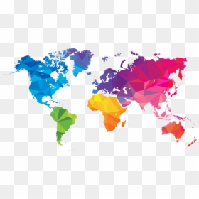 World Map Design Hd, HD Png Download - around the world png