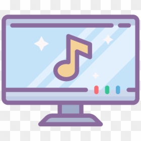 Transparent Music Video Icon Png - Music Video Png Icon, Png Download - tv shows png