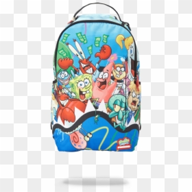 Sprayground Spongebob Shark Squad Backpack - Sprayground Spongebob Shark Squad, HD Png Download - squirtle squad png