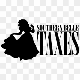 Transparent Belle Clipart - Silhouette, HD Png Download - guest png