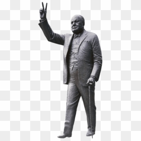 Winston Churchill Statue - Winston Churchill Transparent Background, HD Png Download - winston churchill png