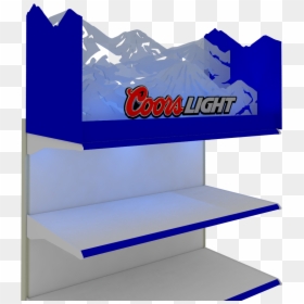 Transparent Coors Light Png - Shelf, Png Download - supermarket png