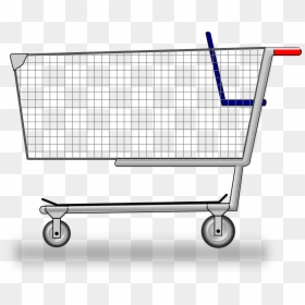 Cart Drawing Trolley Supermarket - Glock 19 With Streamlight Tlr 4, HD Png Download - supermarket png