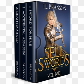 Sellswords Volume One By T - Book Cover, HD Png Download - heroine png