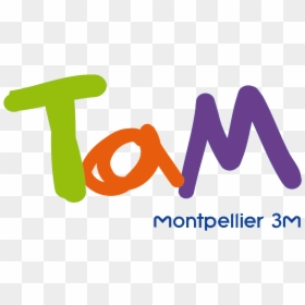 Logo Tam Montpellier 3m - Transports De L'agglomération De Montpellier, HD Png Download - 3m png