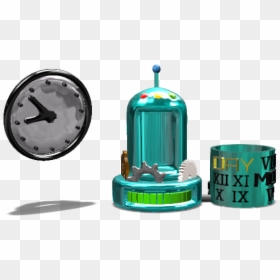 Time Machine Stationery Holder - Wall Clock, HD Png Download - mlg doge png