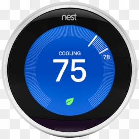Nest Thermostat, HD Png Download - nest thermostat png