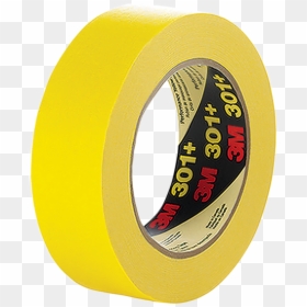 Transparent Scotch Tape Png - Yellow Masking Tape, Png Download - 3m png