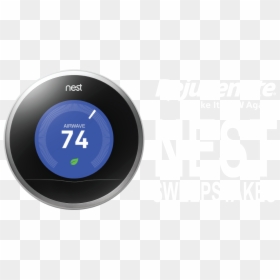 Nest Learning Thermostat Png, Transparent Png - nest thermostat png