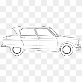 Classic Car, HD Png Download - car line art png