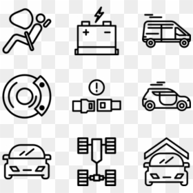 Car Vector Png - Free Plumbing Icons, Transparent Png - car line art png