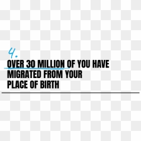 Over 30 Million Of You Have Migrated From Your Place - Economista, HD Png Download - burning letter a png