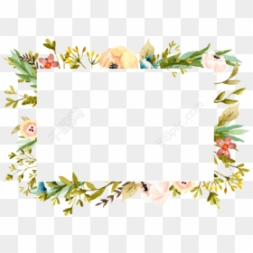 Floral Design Plant Transprent, HD Png Download - floral design border png