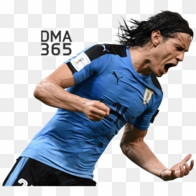 Edinson Cavani Russia World Cup 2018 Fifa Png By Dma365 - Edinson Cavani 2018 World Cup, Transparent Png - football cup png