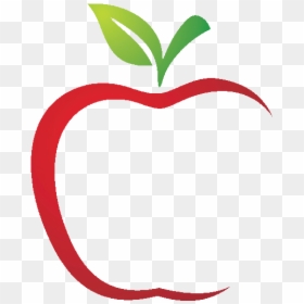 Apple Stem And Leaf Clipart, HD Png Download - apple icon transparent png